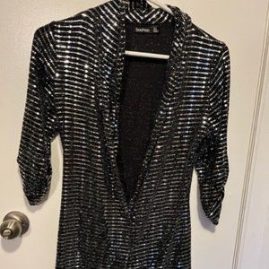Sequin Blazer Dress